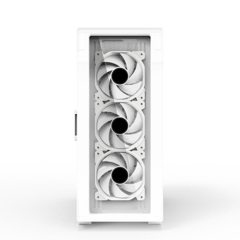 Zalman - I3 NEO TG WHITE carcasa de ordenador Midi Tower Blanco