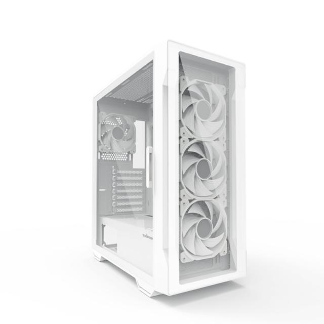 Zalman - I3 NEO TG WHITE carcasa de ordenador Midi Tower Blanco