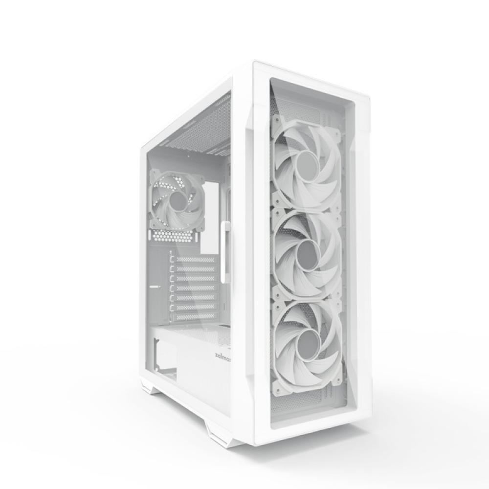 Zalman - I3 NEO TG WHITE carcasa de ordenador Midi Tower Blanco