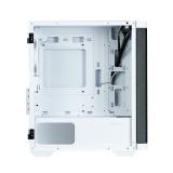 Zalman - M4 WHITE carcasa de ordenador Mini Tower Negro, Blanco