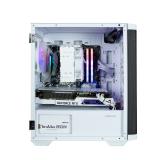 Zalman - M4 WHITE carcasa de ordenador Mini Tower Negro, Blanco