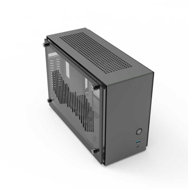 Zalman - M2 Mini Gray Mini Tower Gris