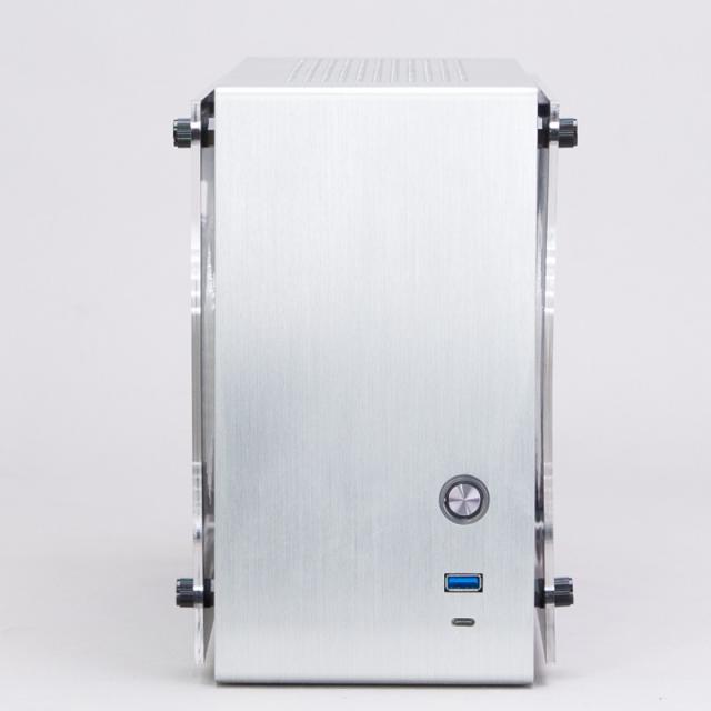 Zalman - M2 Mini-Silver Mini Tower Plata