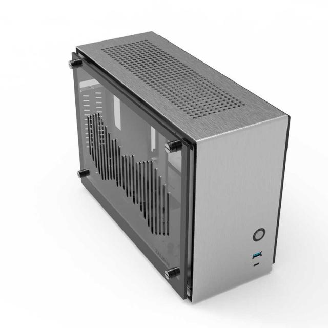 Zalman - M2 Mini-Silver Mini Tower Plata