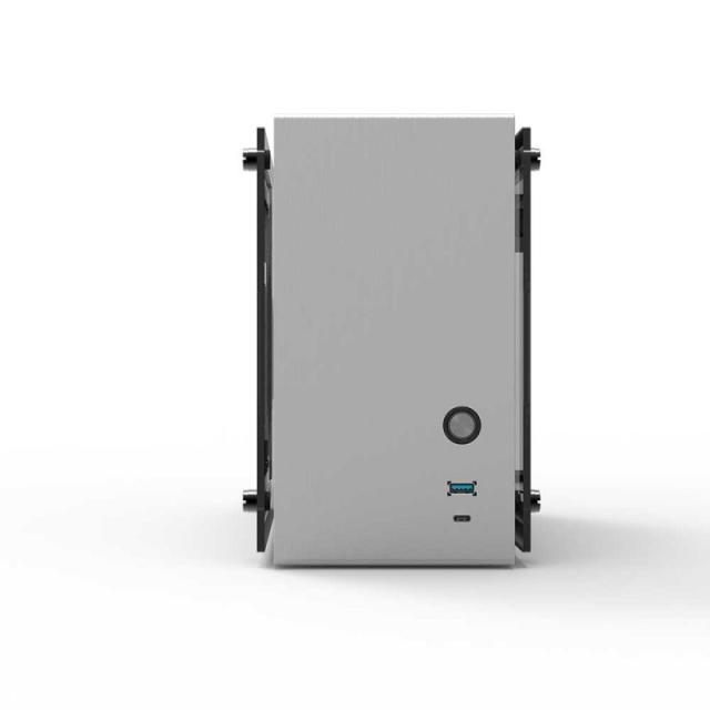 Zalman - M2 Mini-Silver Mini Tower Plata