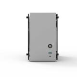 Zalman - M2 Mini-Silver Mini Tower Plata