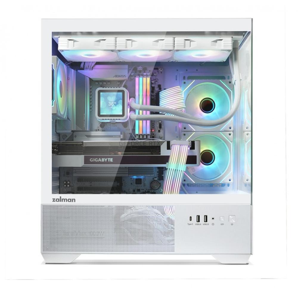 Zalman - CHRONIX WHITE Midi Tower Blanco