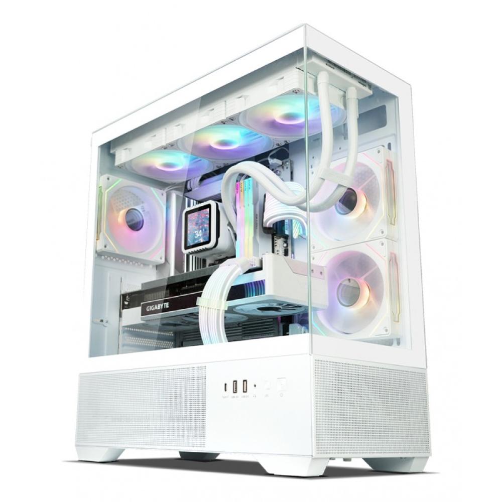 Zalman - CHRONIX WHITE Midi Tower Blanco
