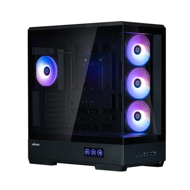 Zalman - P50 DS Black Midi Tower Negro