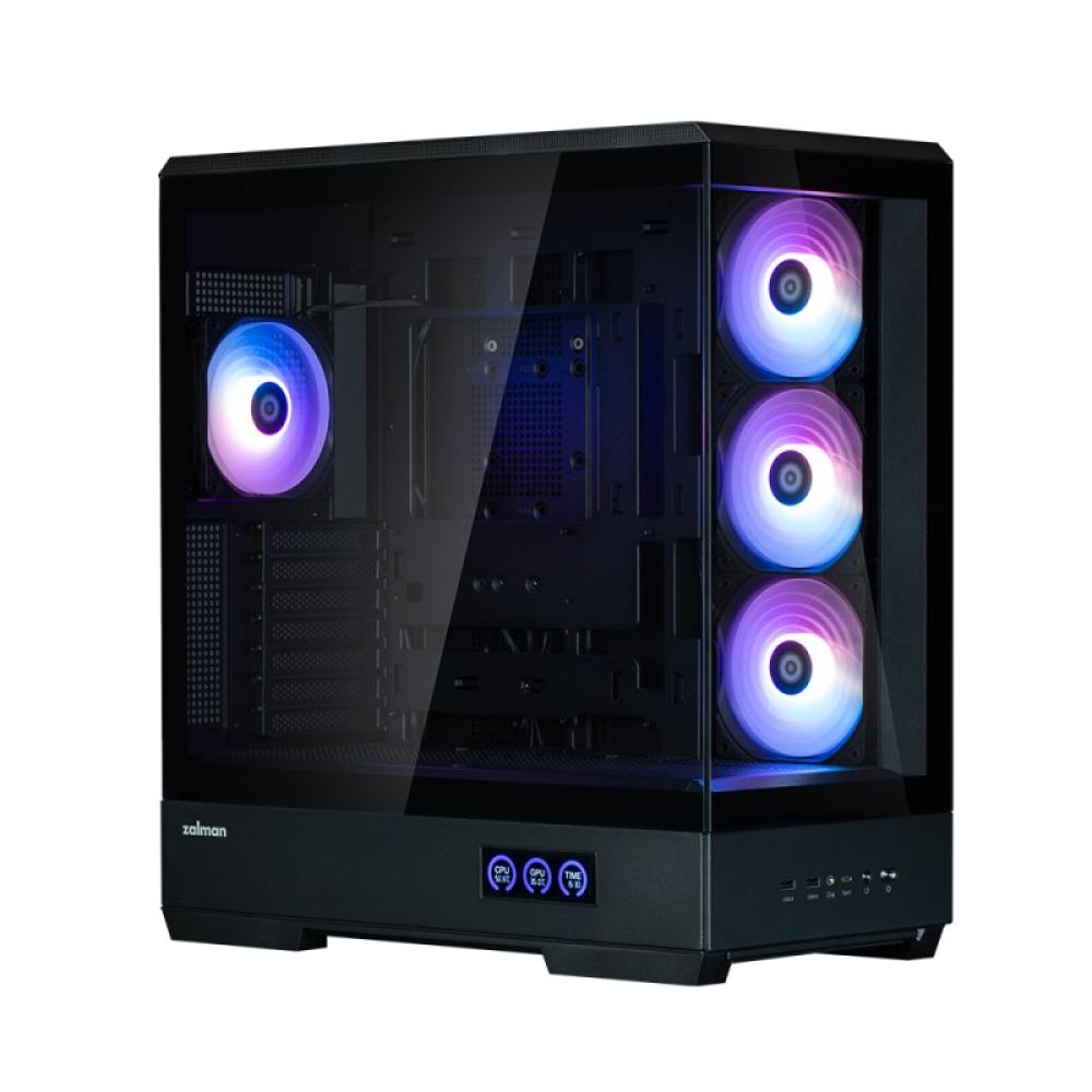 Zalman - P50 DS Black Midi Tower Negro