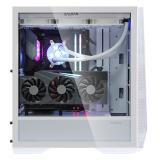 Zalman - Z9 Iceberg ATX Mid Tower PC Case, White fan Midi Tower Blanco
