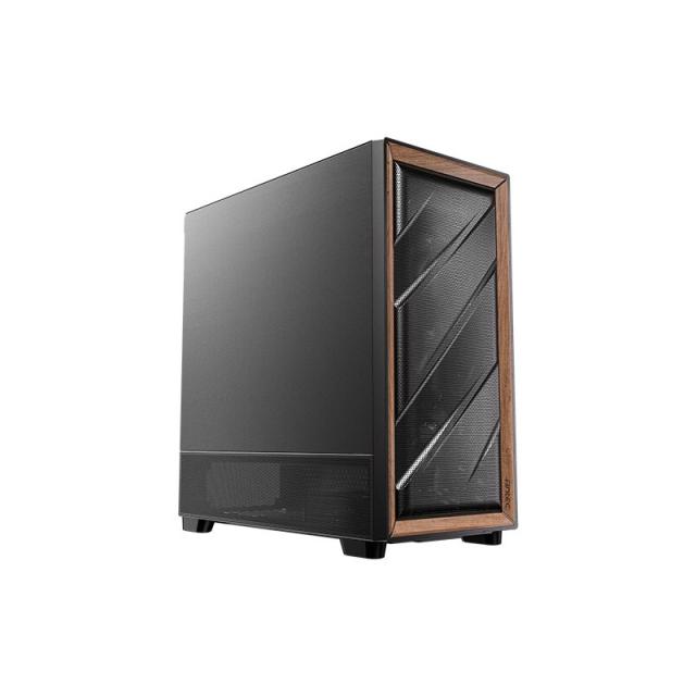 Antec - FLUX SE Midi Tower Negro, Madera