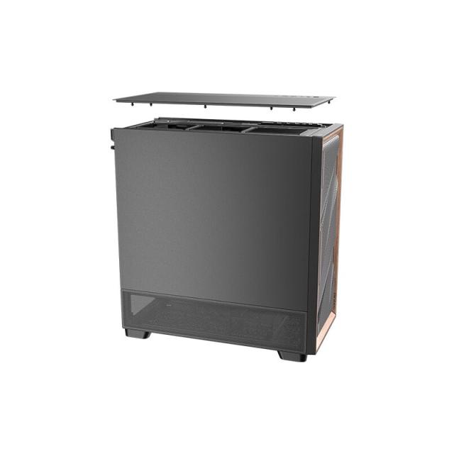 Antec - FLUX SE Midi Tower Negro, Madera