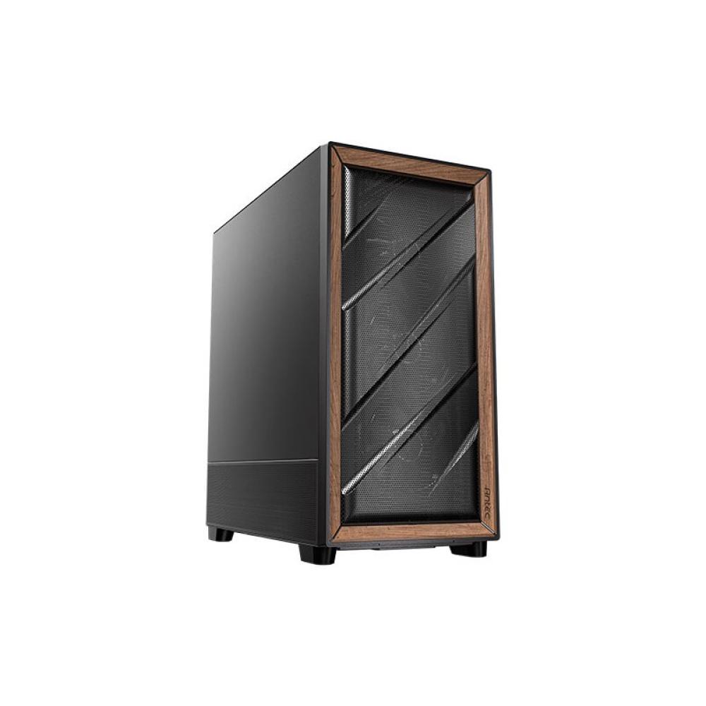 Antec - FLUX SE Midi Tower Negro, Madera