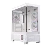 Einarex - EXCS-PR-51DR-W carcasa de ordenador Midi Tower Blanco