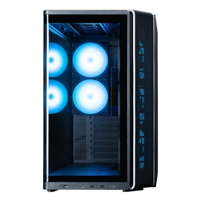 Zalman - P60 BLACK carcasa de ordenador Midi Tower Negro