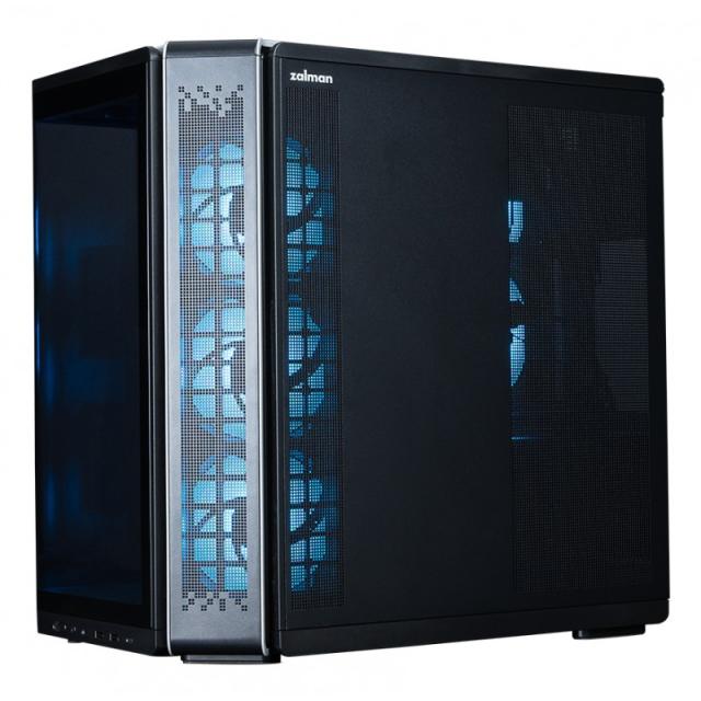 Zalman - P60 BLACK carcasa de ordenador Midi Tower Negro
