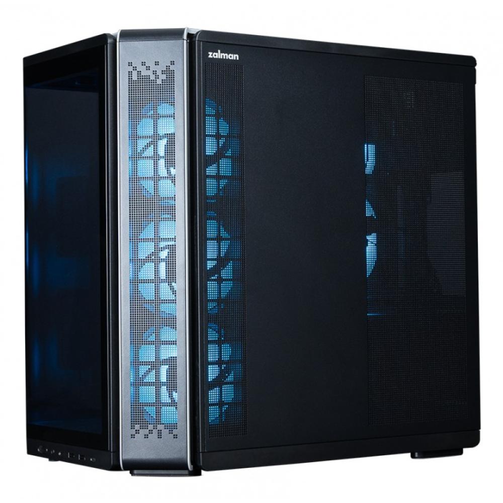 Zalman - P60 BLACK carcasa de ordenador Midi Tower Negro