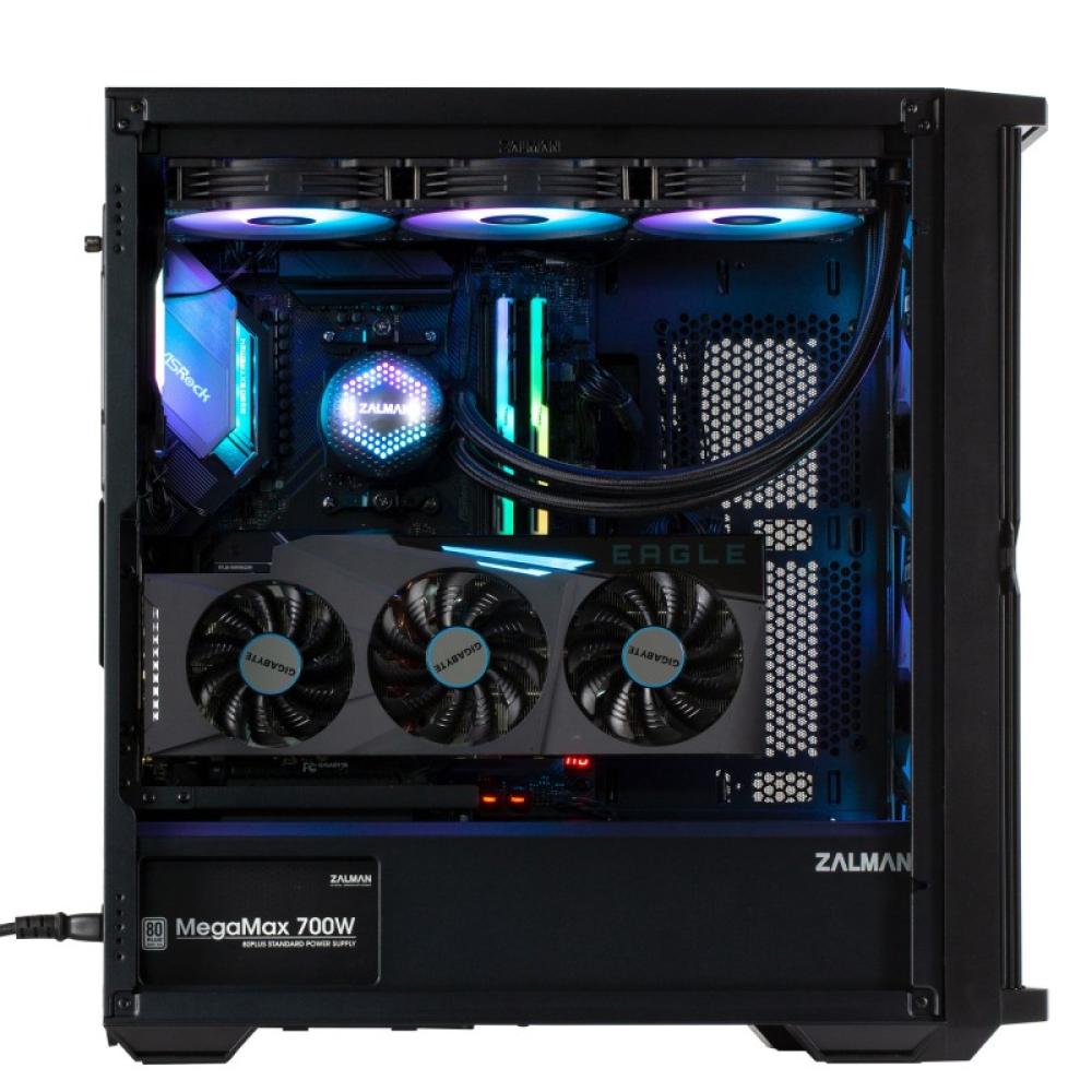 Zalman - Z10 DUO carcasa de ordenador Midi Tower Negro