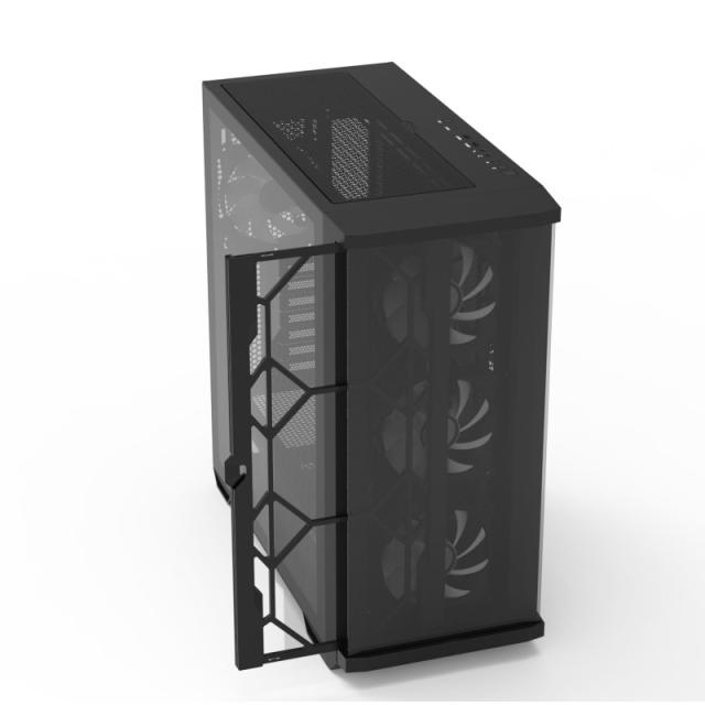 Zalman - Z10 DUO carcasa de ordenador Midi Tower Negro