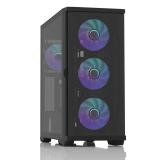 Zalman - Z10 DUO carcasa de ordenador Midi Tower Negro