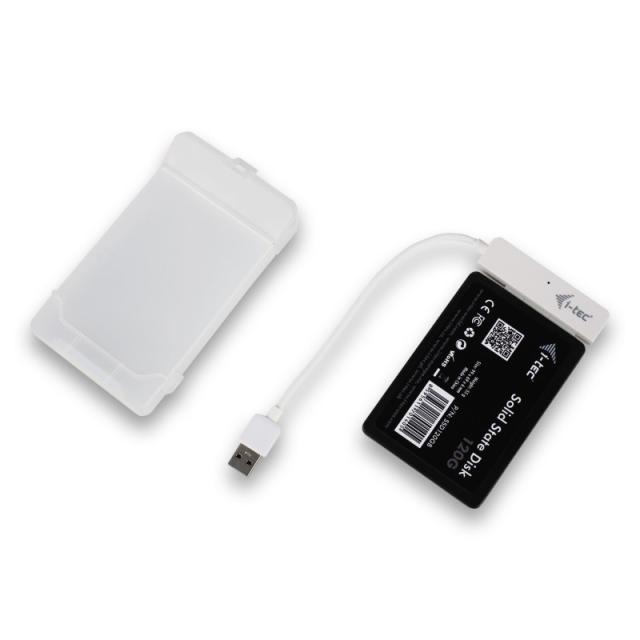 i-tec - MySafe USB 3.0 Easy 2.5" External Case – White