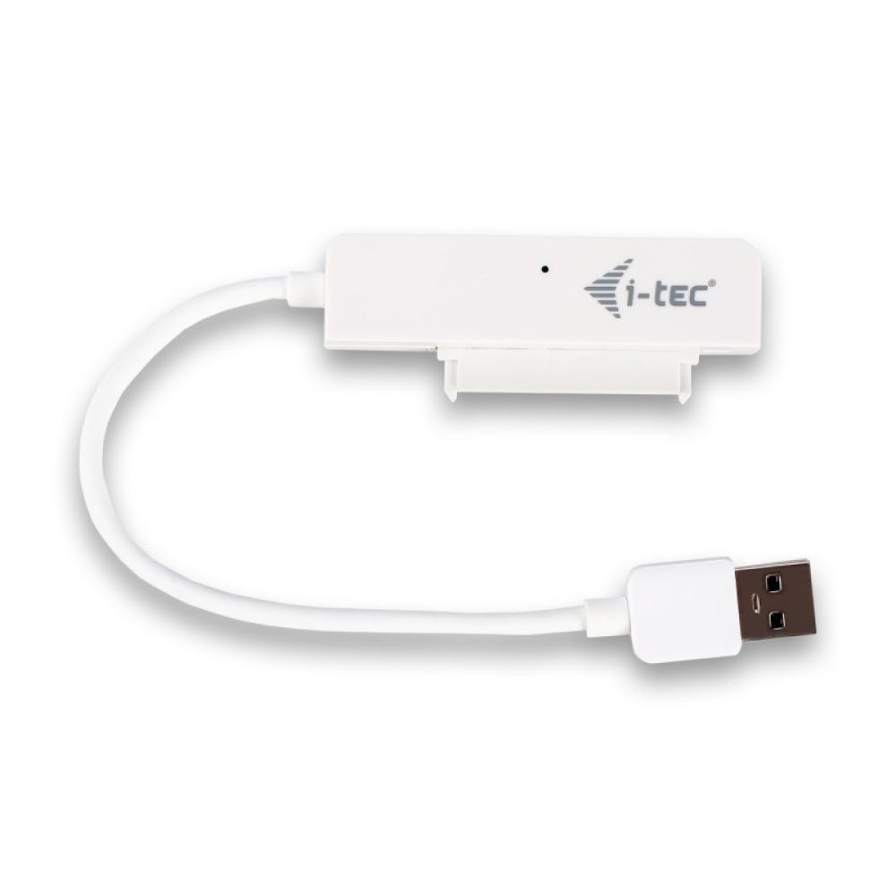i-tec - MySafe USB 3.0 Easy 2.5" External Case – White