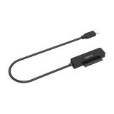 AISENS - Adaptador SATA a USB-C USB3.0/USB3.1 Gen1 para Discos Duros 2.5?, Negro