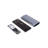 Deep Gaming - DG-MCM-NVME1 caja para disco duro externo Caja externa para unidad de estado sólido (SSD) Plata M.2