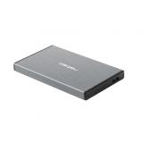 NATEC - Rhino GO Carcasa de disco duro/SSD Gris 2.5"