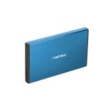 NATEC - Rhino GO Carcasa de disco duro/SSD Azul 2.5"