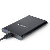 Gembird - EE2-U3S-6 caja para disco duro externo Carcasa de disco duro/SSD Negro 2.5"