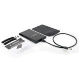Gembird - EE2-U3S-6 caja para disco duro externo Carcasa de disco duro/SSD Negro 2.5"