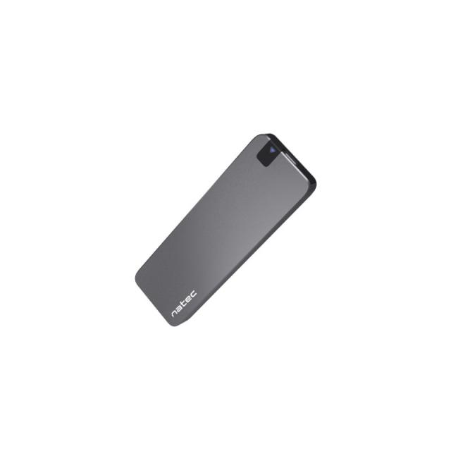 NATEC - Rhino M.2 NVME Caja externa para unidad de estado sólido (SSD) Negro