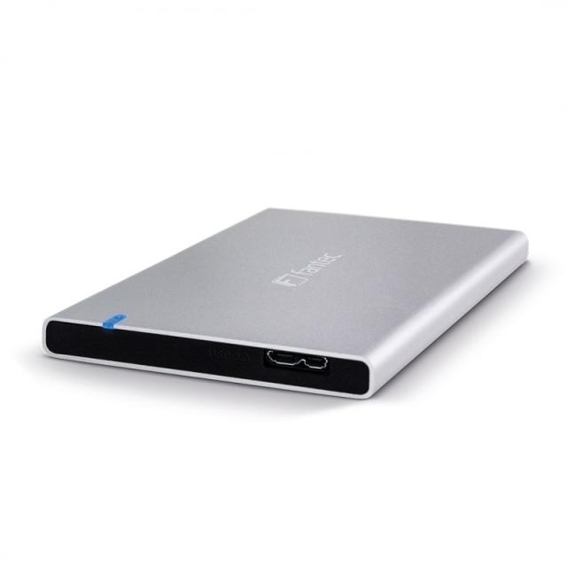Fantec - ALU7MMU3 Carcasa de disco duro/SSD Plata 2.5"