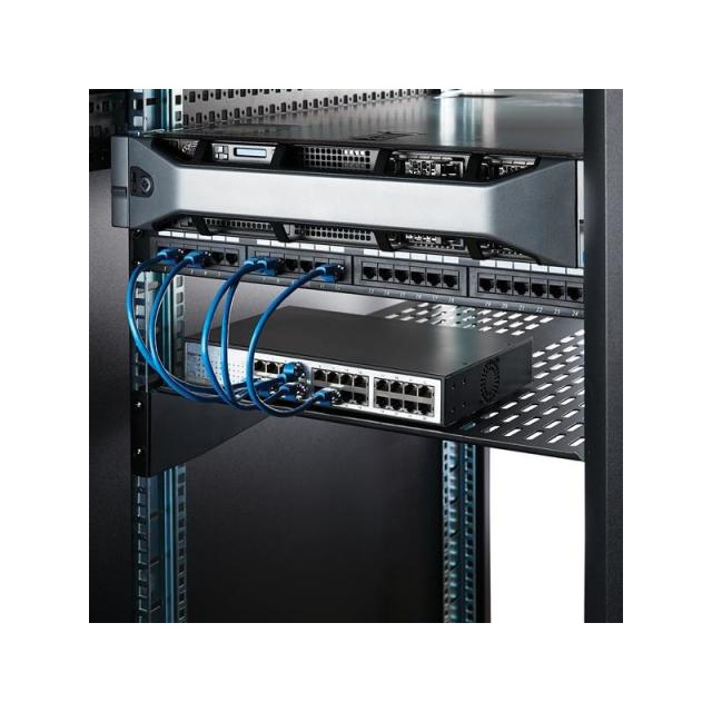 StarTech.com - Estante Bandeja Ventilado para Armario Rack Universal Servidores 2U 22in Profundidad Fija - 22kg