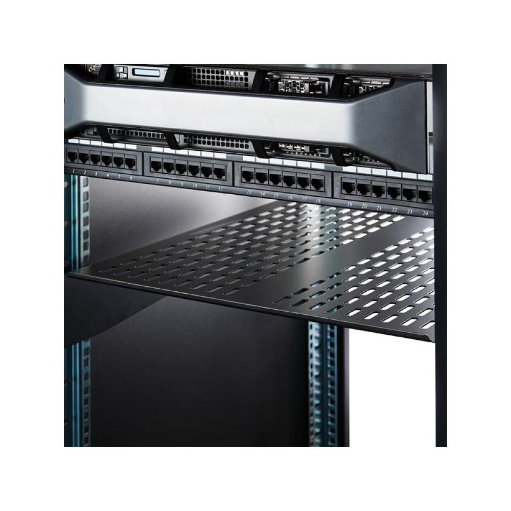 StarTech.com - Estante Bandeja Ventilado para Armario Rack Universal Servidores 2U 22in Profundidad Fija - 22kg
