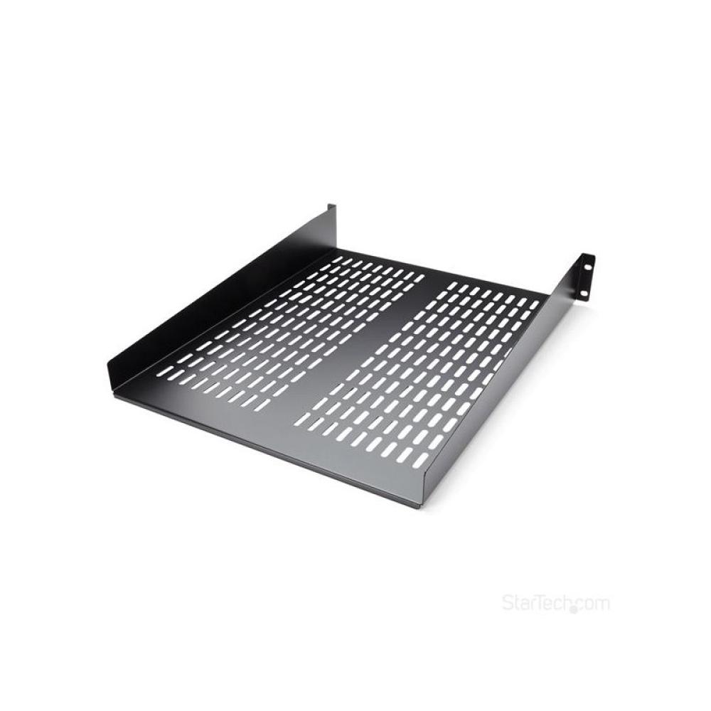 StarTech.com - Estante Bandeja Ventilado para Armario Rack Universal Servidores 2U 22in Profundidad Fija - 22kg