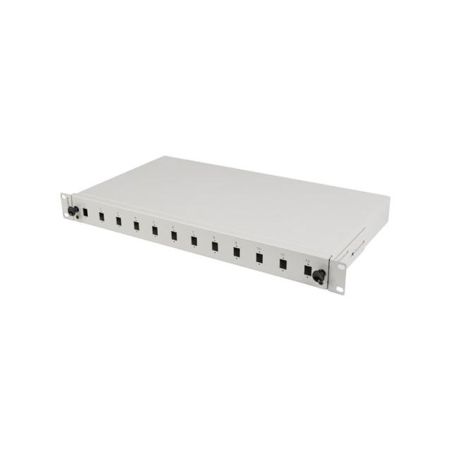 Lanberg - FOP1-12SS-LDS accesorio de bastidor Panel de conexión tipo-D