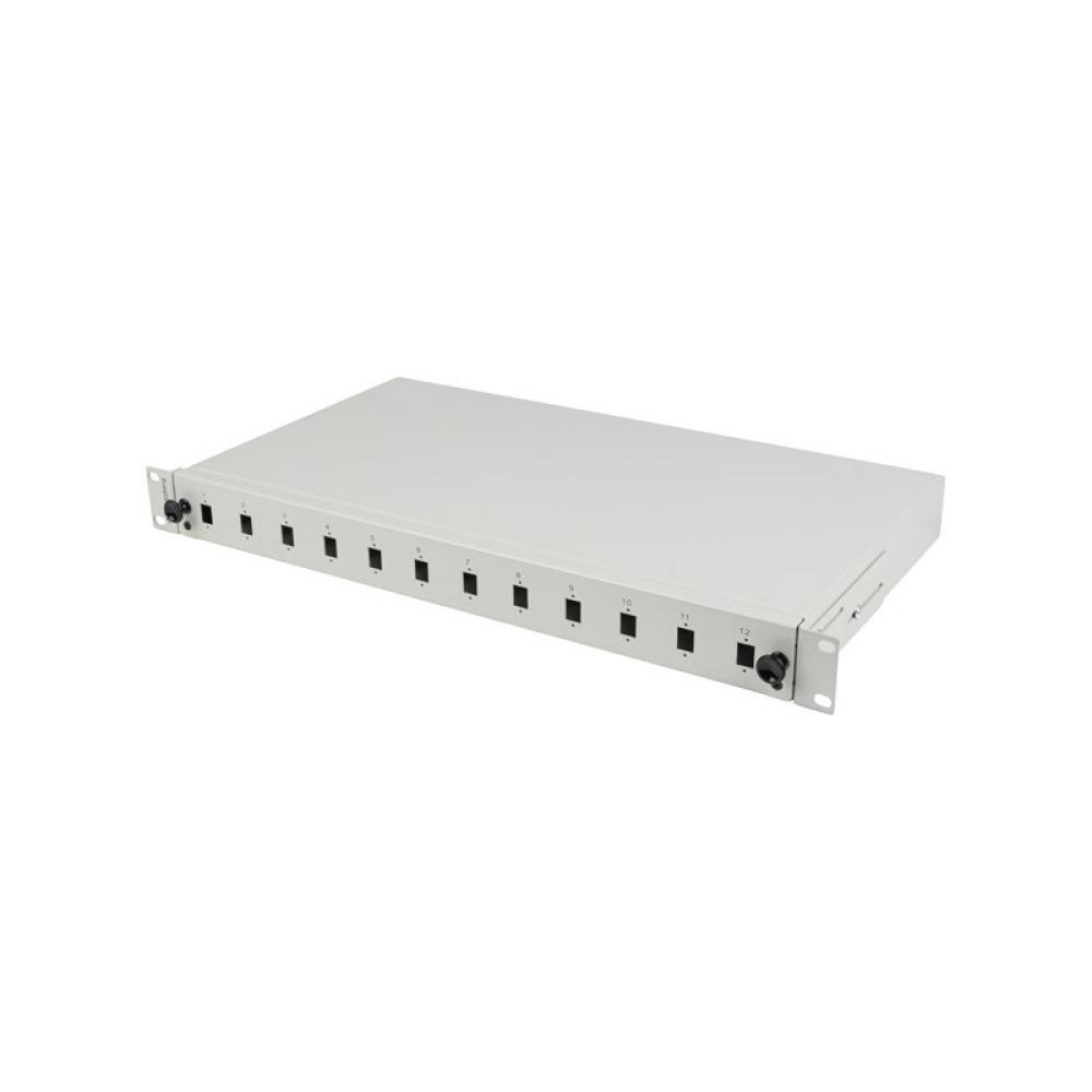 Lanberg - FOP1-12SS-LDS accesorio de bastidor Panel de conexión tipo-D