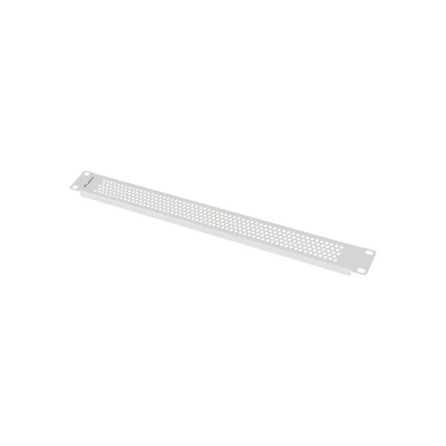 Lanberg - Zaslepka do szaf 19 1U perforowana szara Panel ciego