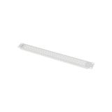 Lanberg - Zaslepka do szaf 19 1U perforowana szara Panel ciego