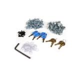 StarTech.com - Armario Rack para Servidores 25U 19" 4 Columnas - Rack de Servidores con Cerradura y Seguro - Rack con Ruedas y C