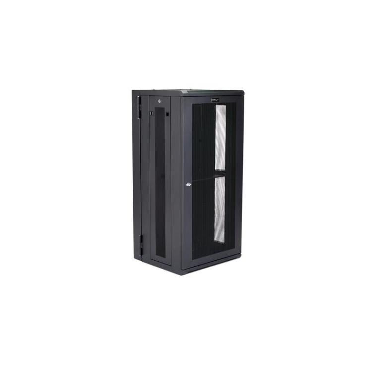 StarTech.com - Armario Rack de Pared para Servidores 26U 19" 4 Columnas y Estante 1U - Rack de Servidores de Montaje en Pared co