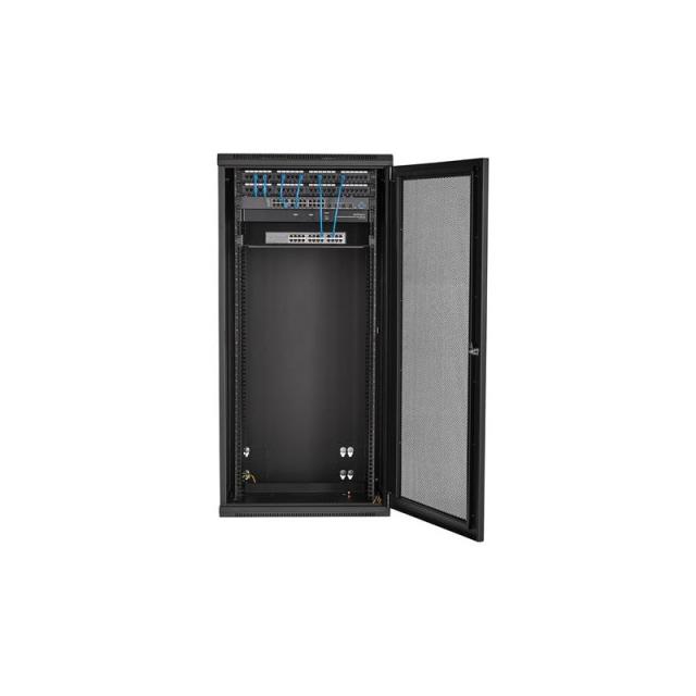 StarTech.com - Armario Rack de Pared para Servidores 26U 19" 4 Columnas y Estante 1U - Rack de Servidores de Montaje en Pared co