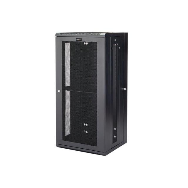 StarTech.com - Armario Rack de Pared para Servidores 26U 19" 4 Columnas y Estante 1U - Rack de Servidores de Montaje en Pared co
