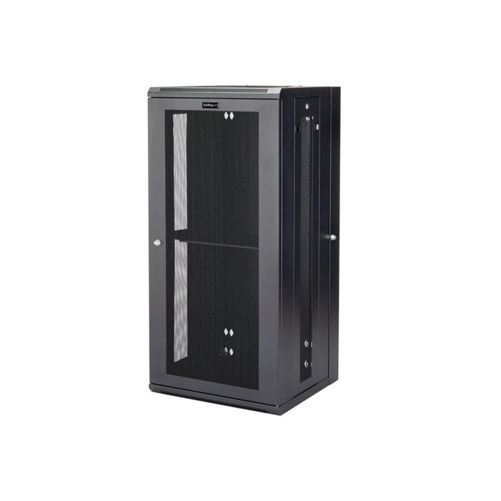 StarTech.com - Armario Rack de Pared para Servidores 26U 19" 4 Columnas y Estante 1U - Rack de Servidores de Montaje en Pared co