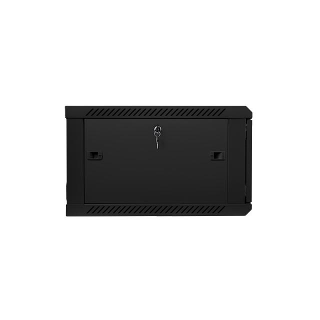 Lanberg - WF01-6606-10B armario rack 6U Bastidor de pared Negro