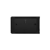 Lanberg - WF01-6606-10B armario rack 6U Bastidor de pared Negro
