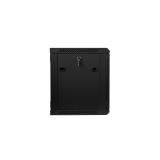 Lanberg - WF01-6409-10B armario rack 9U Bastidor de pared Negro